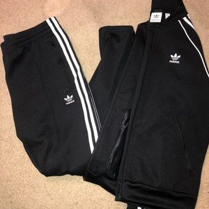 Adidas track suit Small jacket & medium pants
